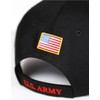 Big Boy Tuskegee Airmen S164 Mens Cap [Black - Adjustable]
