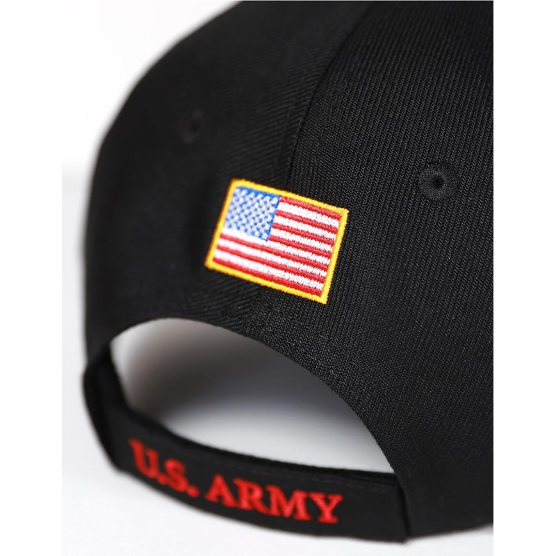 Big Boy Tuskegee Airmen S164 Mens Cap [Black - Adjustable]
