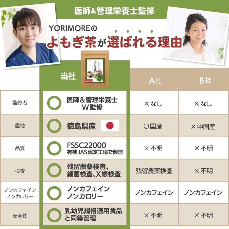 Wormwood Tea Made in Tokushima Prefecture Tea Bag Residue Testing