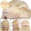 Kassamo Blonde Wig Human Hair 613 13x6 Lace Front Wig