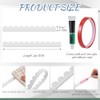 Flexible Scalloped Molding Trim Peel and Stick 10ft DIY Decorative