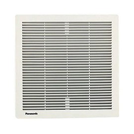 Panasonic FY-15G11 Interior Type Ventilation Fan Louvered 5.9 inches (15 cm), Lattice Type, White