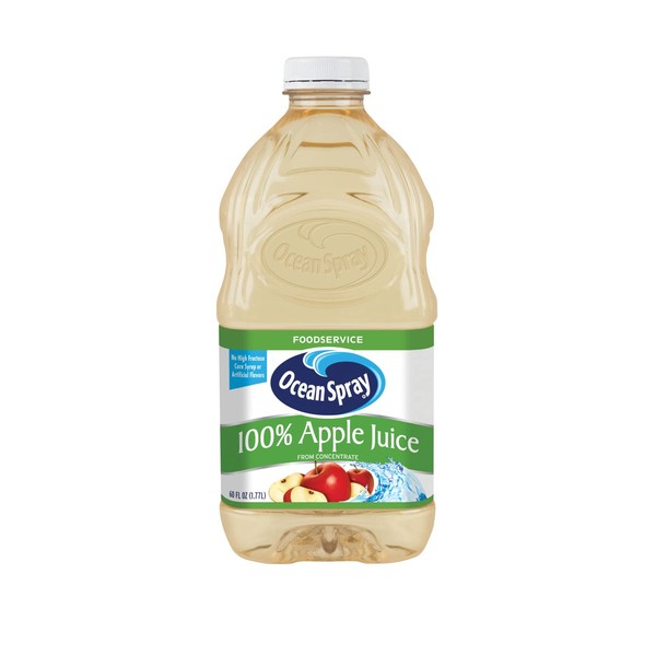 Ocean Spray 100% Apple Juice, 60 Fl Oz (Pack of 8)
