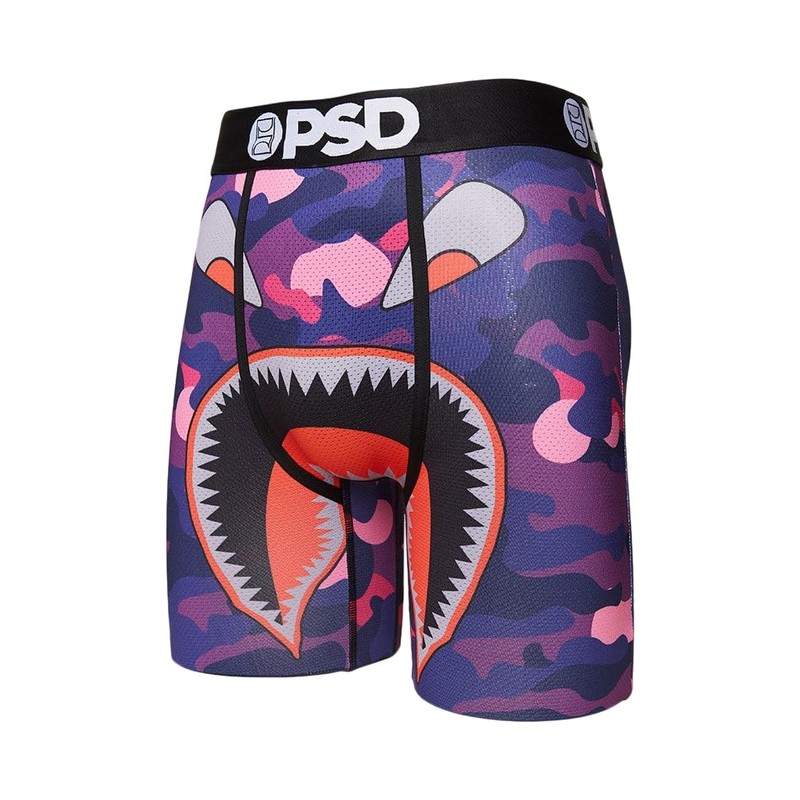 PSD Men's Camo Warfaces 3-Pack Boxer Briefs, Multi, L