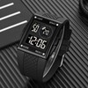 Digital Sport Watch Waterproof Stopwatch PU Leather Strap LED Luminous