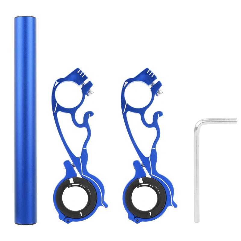20CM Bike Handlebar Extender Bicycle Aluminum Alloy Handlebar Extension Bracket