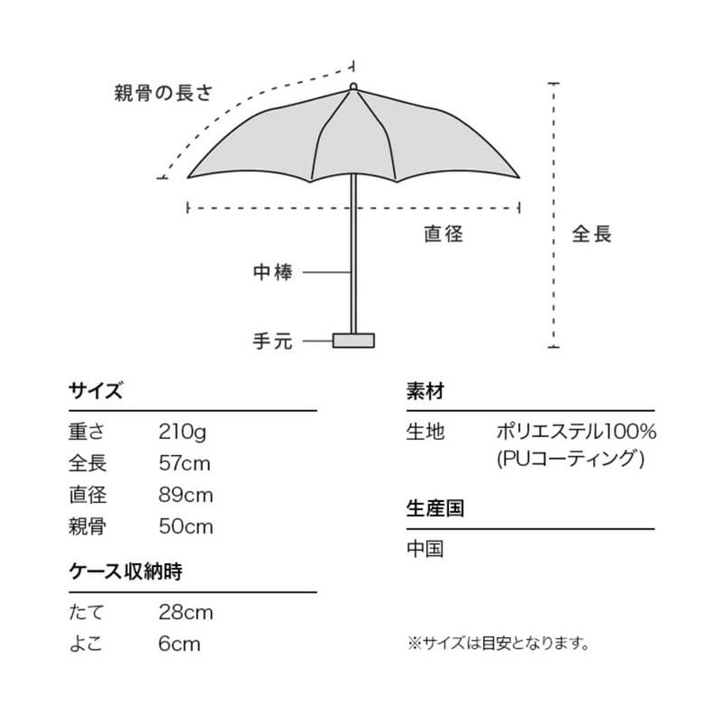 Wpc. Gold Mini Heart Foldable Umbrella Black – UV Protection,