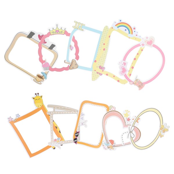 FELTECHELECTR Scrapbook Decorative Stickers Decorative Decals for Picture Frame Safe