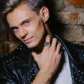 Flongo Saint Michael Ring for Men: Religious St Christopher Ring Stainless Steel Ring Amulet Protection Jewellery Gift #10