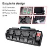 Taingwei N18 Battery Charger, 4-Ports Simultaneous Rapid Charger for Milwaukee