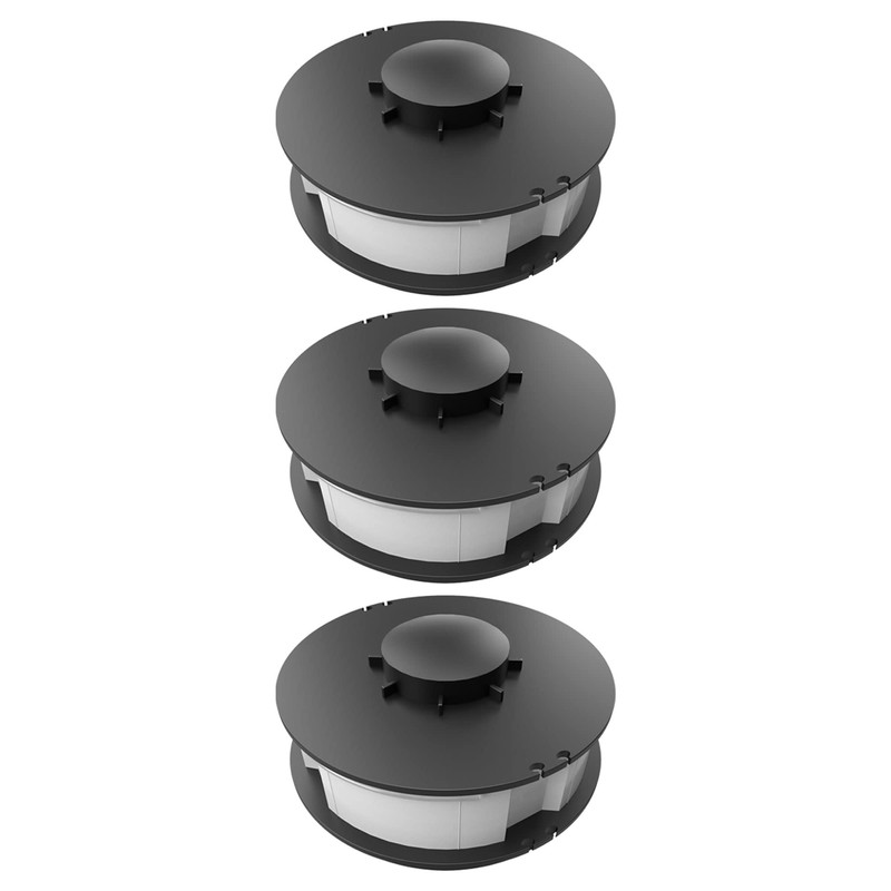Pack of 3 Double Thread Grass Trimmer Spool Replacement Thread
