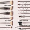 LuLiyLdJ 15-piece make-up brush set, make-up brush set, make-up brush