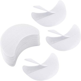 Yaomiao Yaomiao 200 Pieces Eyeshadow Shield Gel Pad Patches Eyeshadow Stencils for Prevent Eyelash Extensions, Tinting and Lip Makeup Residue