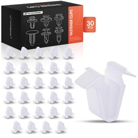 A-Premium 30 PCS Door Car Retainer Fastener Push Pin Clips Compatible with Toyota Tacoma 2005-2009 Tundra 2007-2009 Yaris 2006-2009 Sequoia 2008-2009 Land Cruiser 2008-2009 Lexus GX460 2010 LX570