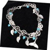SAFIGLE Beach Anklet Mermaid Tail Design Ankle Chain Adjustable Fashion