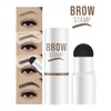 AIMALL Waterproof Eyebrow Shaping Kit with One-Step Brow Stamp, 10