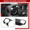 Center Console Dashboard Decorative Panel Trim Cover Kit Compatible with