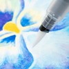 Pentel FRH-MH Flat Brush Medium Light Blue