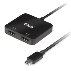 Club 3D USB Type-C 3.2 MST Hub to Dual HDMI™ 4K60Hz M/B, CSV-1556