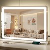 ROLOVE Vanity Mirror with Lights, 32" x 22" Large Lighted