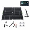 Unbranded 6000W Complete Solar Panel Kit Solar Power Generator 100A