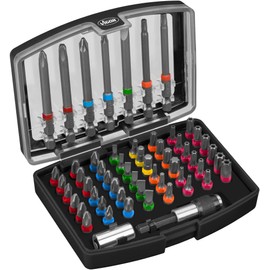 Vigor V5020 1/4" Bit Box 57 Pieces