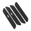 Car Exterior Side Door Handle Cover Trim Sticker Carbon Fiber