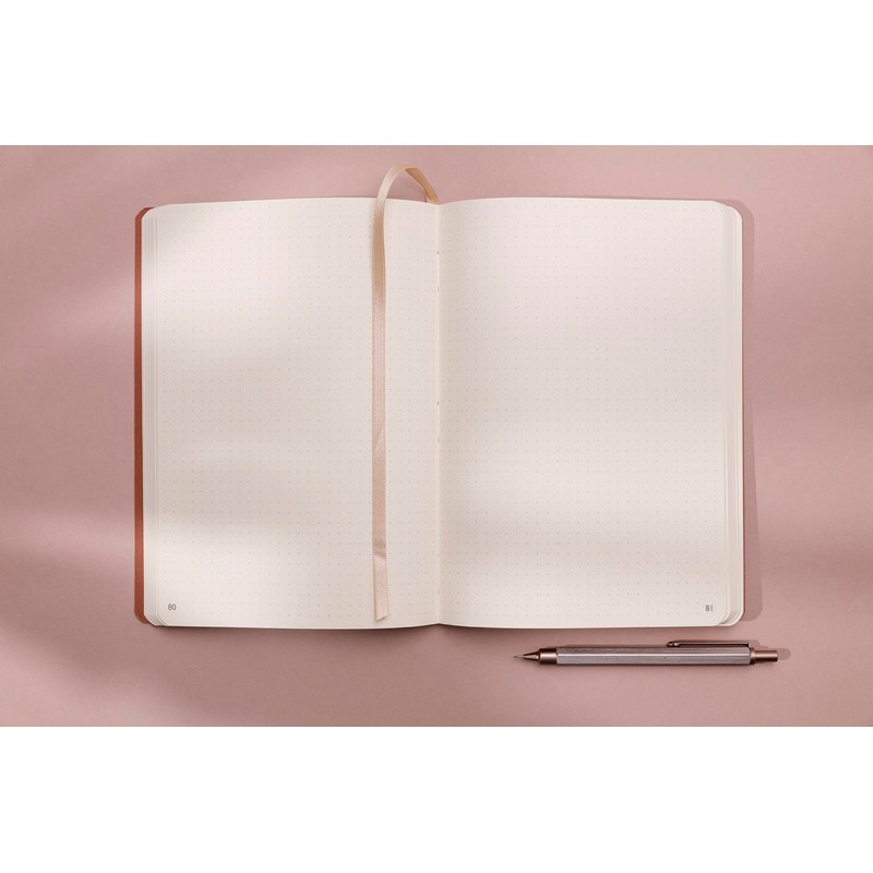 Clairefontaine 116079C DaytoDay Journal Terracotta, DIN A5 14.8 x 21