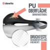 dewilo Competition Bicycle Saddle for Men and Women + Rain