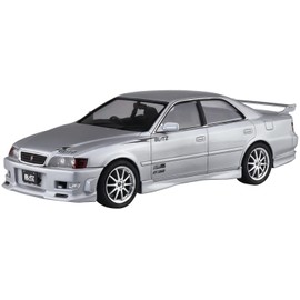 Aoshima Bunka Kyozai 1/24 The Tuned Car Series No. 79 Toyota Blitz JZX100 Chaser Tourer 1996 Plastic Model Molded Color