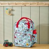 Tyrrell Katz Farm Printed Backpack in Blue - Double Zip
