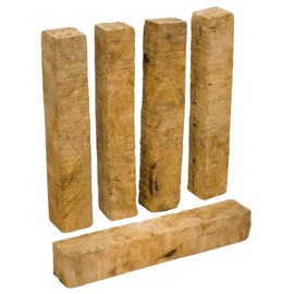 5 Pieces Crepe Myrtle Burl 3/4" x 3/4" x 5" Hardwood Pen Blanks for Woodturning & DIY by Exotic Wood Zone