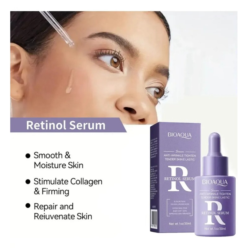 Aaset Serum Bioaqua 3 En 1 Ácido Hialurónico Vitamina C