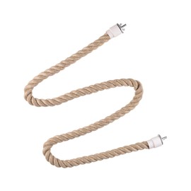 Leefasy Parrot Climbing Rope Bird Perch Stand Hanging Birds Supplies Bird Rope Perches for Cockatiels Budgie Parakeet Primary Color, M