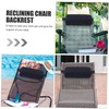 Mikinona Beach Chair Headrest Pillow Neck Protection Deck Chair Accessory
