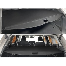 SOBOANT for Toyota for Highlander 2020-2022 Canvas Rear Retractable Security Cover Texture Black PVC & ABS & Aluminum,Strict QC