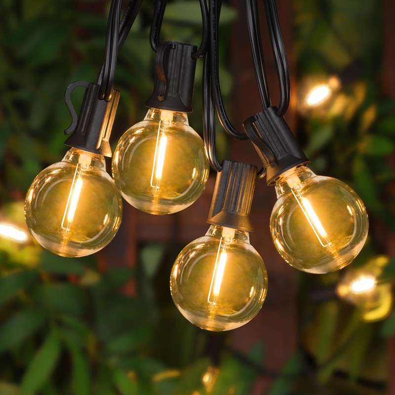 Mlambert G40 LED Replacement Light Bulbs for String Lights, Dimmable