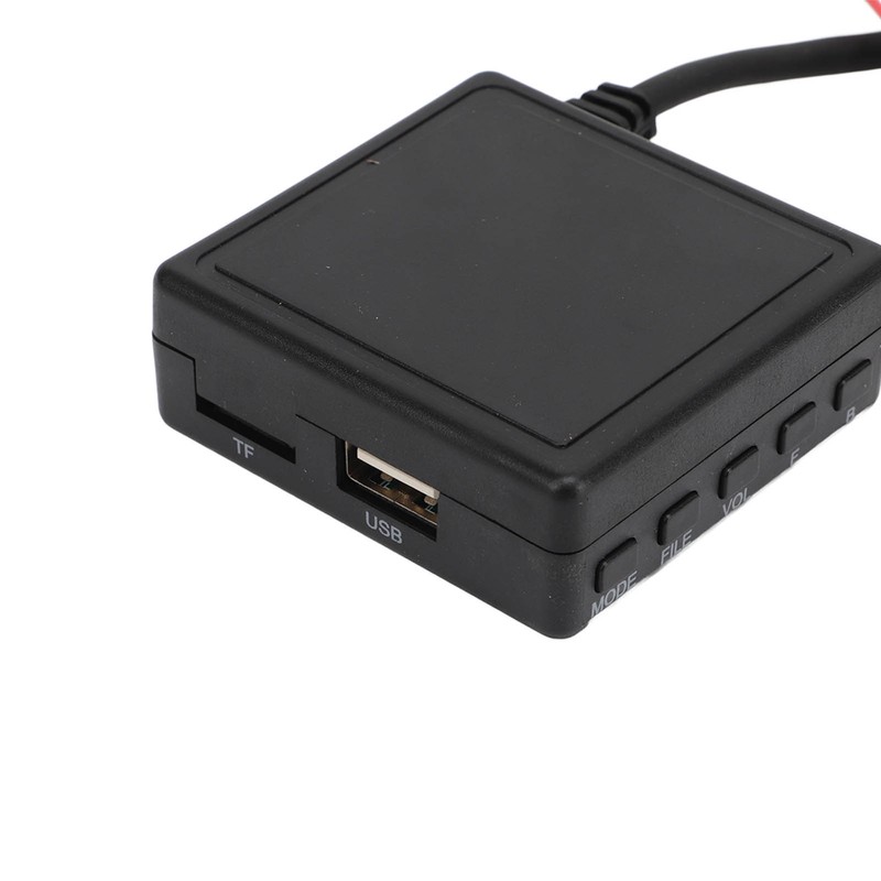 Car Bluetooth Adapter Portable Aux Input Hands Free Calls Noise