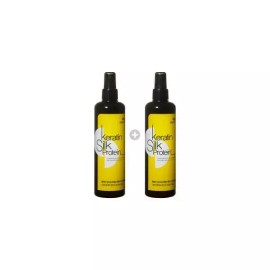 Kkot Eudneun Namja 꽃을든남자 케라틴 실크프로테인 아쿠아 에센스 300ml x 2개 Blooming Man Keratin Silk Protein Aqua Essence 300ml x 2 [Flower Man Keratin Silk Protein Aqua]