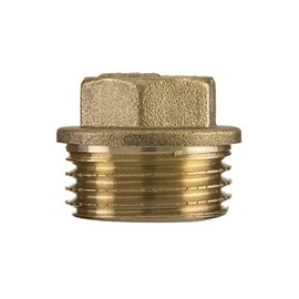 3/4" inch BSP Thread Brass Pipe Screw Hex Male Blanking Plug Tube End Cap