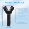 MELIFE 2PCS IP68 Waterproof Electrical Cable Connector, Outdoor 3 Way