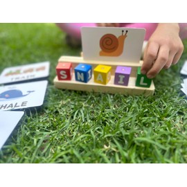 Time to Fiesta | Juguete DE ORTOGRAFIA Montessori EN Ingles, Vocabulario