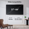 Pipishell Full-Motion TV Wall Mount for Most 37–84 Inch TVs