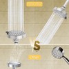 AISOSO Shower Head, 5 Modes High Pressure Shower Heads for