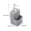 MAGICLULU Kitchen Soap Dispenser Sponge 1 Dish Soap Dispenser Pump
