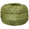 Lizbeth Size 80 HH80138 Cotton Thread, Leafy Greens