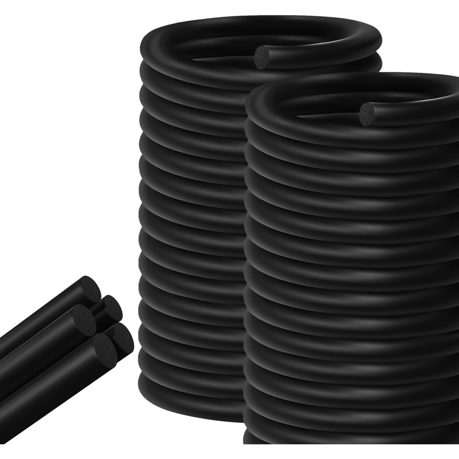 25FT Backer Rod 3/4 Inch Diameter Rubber Caulk Concrete Expansion Joint ...