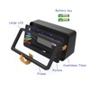 Jayron Backlight Digital 9.999 Tage Countdown-Timer Großes LCD-Display Countdown für
