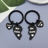 Funny Anniversary Keyring Couple Keyring Her Calm His Crazy Keyring