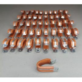 UMPCO S391MH6 High Temp Aircraft Cushioned Oval Wire Bundle Clamp *LOT OF 50*